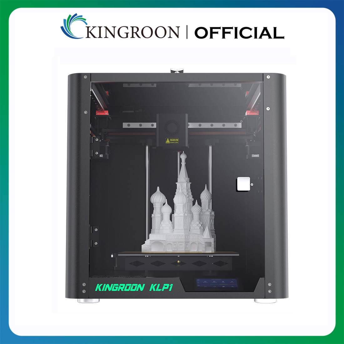 KINGROON    ڵ  3D , ִ 500 mm/s  μ CoreXY FDM 3D , 3.5 ġ ũ, KLP1